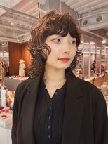 ユルクメゾンシティ 名古屋(JURK MAISON CITY)&nbsp;【MAI style】ドライパーマ　レイヤーミディ