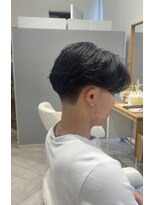 アヴァンス 広島本通店(AVANCE.) テーパーフェード/センターパート/フェザーパーマ