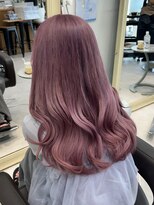 ユニークバイケンジ 町田(unique KENJE) 色落ちはミルクティーに!?ピンクラベンダーカラー