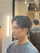 ジェントル(GENTLE)&nbsp;無造作な動きが映えるメンズニュアンスパーマショート