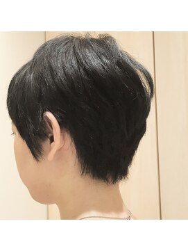 ナノハナ 鹿沼で唯一本格ヘッドスパが出来る美容室　ショートボブ