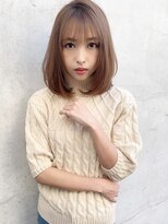 マリアバイアフロート(Maria by AFLOAT)&nbsp;ブランジュスパイラルネイビーカラーフレンチボブ