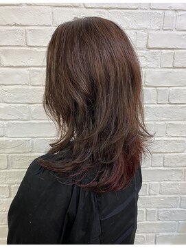 トハコ(&haco) インナーカシスレッド☆