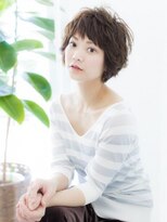 プライズ 所沢プロぺ通り店(prize)&nbsp;小顔くびれショート無造作外人風カラー【Prize所沢】