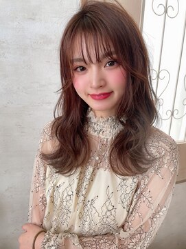 ロンド ラマ 岐阜(Lond bla-ma) ふわふわ可愛いウェーブレイヤー