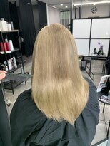 バダス(Badass)&nbsp;ミルクティーベージュ、艶カラー