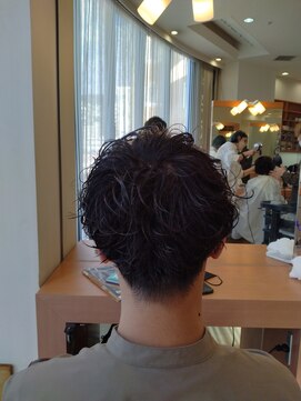 シャンプーボーイ 佐世保駅前店(SHAMPOO BOY) マッシュ無造作パーマ