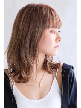 ロジッタ(ROJITHA) 【ROJITHA表参道原宿】透明感ベージュ×顔まわりレイヤー