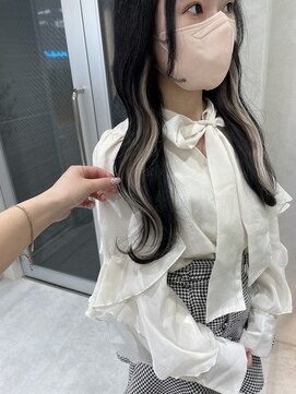 ロンド マーレ 天神大名店(Lond mare) イメチェン/チェリーブラウン/フェミニン/ダークアッシュ/束感