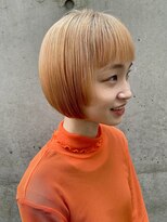 ロンドポレール 北千住(Lond polaire)&nbsp;ハニーベージュ×ボブ