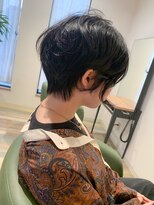 ヘアースパリゾート リアン 燕三条店(Lien)&nbsp;ニュアンスショート_パーマ_