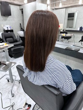 エンディアリング 東銀座(Endearing) ウルフ/マチルダボブ/ピンクベージュ/インナーグレージュ/東銀座