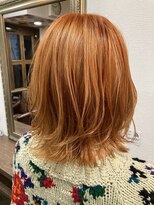 ヘアラボ シロ(Hair lab.Shiro) オレンジカラー
