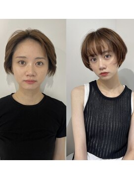 バズ(BUZZ) 顔タイプキュートに似合うショートスタイル!