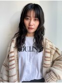 ゆるふわ大人可愛い♪20代30代ロングパーマ地毛風カラー