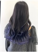 ☆ブルーラベンダーグラデーションカラー☆