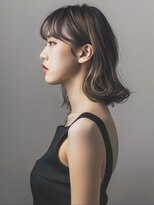 アルトリスト(Altruist Aging×HAIR&SPA)&nbsp;★ダークアッシュ大人ガーリーボブ着物ミディアムレイヤーカット