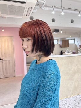 イェッカ パビル(YECCA pabil) 赤×黒 ルーツカラー