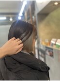 インナーカラー　シルバー