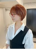ショートボブ/簡単スタイリング/丸みショート/可愛い/20代30代