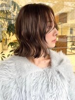 ネイロ バイ ジルブラン 葛西(NeiRo by JIL BLAN)&nbsp;葛西ハイライト白髪ぼかしショートボブ小顔カットレイヤーカット