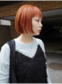オレンジボブ　ブリーチベース
