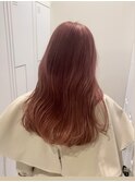 ブリーチありコーラルピンク