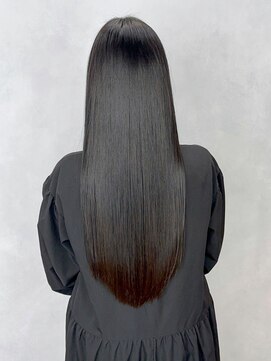 アルバム 渋谷パルコ(ALBUM) ロング顔周りレイヤ韓国ヘアーおくれ毛前髪カット_ba537481