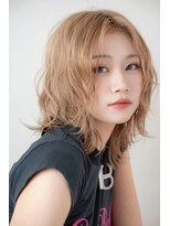 ソース 枚方(SOURCE) ケアブリーチ♪透明感ミルクティーベージュ