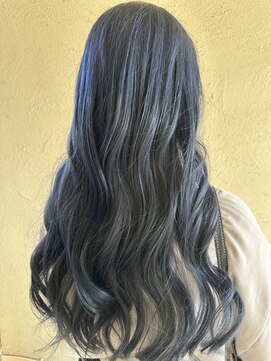 キャパジャストヘアー(CAPA just hair) ブルーシルバー【ブリーチ必須！】