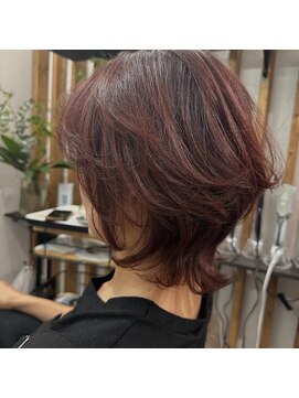 ビューティーガレージ カワゴエ(Beauty Garage Kawagoe) 秋カラー チェリーレッド