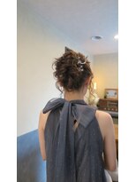 アーカイブ(Archive) お呼ばれヘア/くるくるアップスタイル