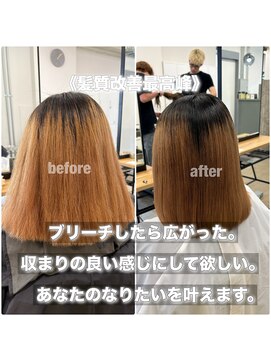 ハイダメージ縮毛矯正