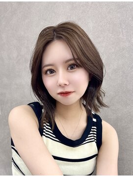 ソア 並木坂(Soa) 韓国風カット/ボブ/切りっぱなしボブ/透明感カラー/Chihiro