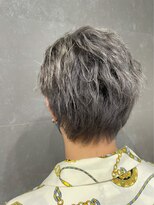 アオアクア 新越谷店(AO-AQUA)&nbsp;シルバーグレージュ・ダブルカラー・韓国風カラー・ケアブリーチ
