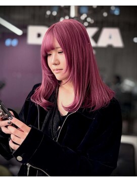 ディーカヘアーセンダイ(Di KA HAIR sendai) ピンクラベンダー