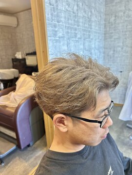 ダブ(DAB) 【鹿沼美容室/イルミナカラー/インナーカラー/白髪ぼかし】