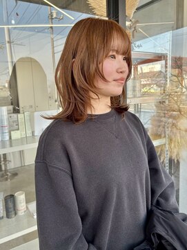 ロマーリ 岡山店(LOMARLIE) くびれヘア20代30代40代ハイレイヤーウルフハッシュカット