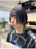 中性ウルフカット/メンズウルフカット/メンズライク/ネオウルフ