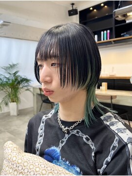 アイドットプラスフェリシア 表参道(i.+FERiCIA.) 中性ウルフカット/メンズウルフカット/メンズライク/ネオウルフ