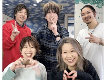 ティンカーベル(TINK‐A‐BELL)の写真/経験豊富なスタイリストがマンツーマン担当☆親身なカウンセリングでなりたい自分へ導かせていただきます！