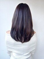 カバーヘア ブリス 北浦和(COVER HAIR bliss)&nbsp;オリーブグレー/黒髪/韓国レイヤー/小顔ミディ/髪質改善p北浦和