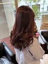 ルシア(LUCIA)&nbsp;ピンクブラウン/ブリーチなしWカラー