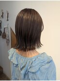 切りっぱなしボブ
