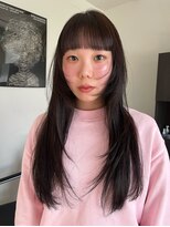 ニューオーセンティック(New Authentic)&nbsp;透明感パープル×レイヤーカット