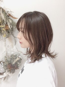 リスタイル(hair space Re:style)の写真/根元の立ち上がりと毛先のまとまりを両立。水素の力で老化原因をケア