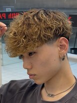 フィフス 大分(fifth)&nbsp;大分プードルパーマスペインカールメンズカットラウンドマッシュ