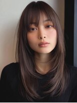 ユニカ オレ(UNIKA ore)&nbsp;ハッシュカットグレージュデザインカラーツートーンカラー北長瀬