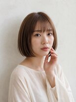 レセ 南柏店(Laissez)&nbsp;ナチュラルボブ/ライトアッシュブラウン/大人かわいい/小顔ボブ