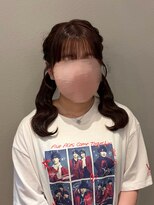 ロロネー 天満(Lolonois)&nbsp;【Lolonois天満】あみこみウェーブツインテール（御輿天使羽）